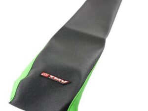 TMV Seatcover KX125/250 03-08 KX250F 04-05 Black/Green