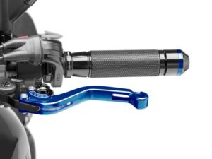 Puig Short Clutch Lever 16'C/Blue Selector C/Black