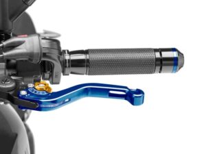 Puig Short Clutch Lever 16'C/Blue Selector C/Gold