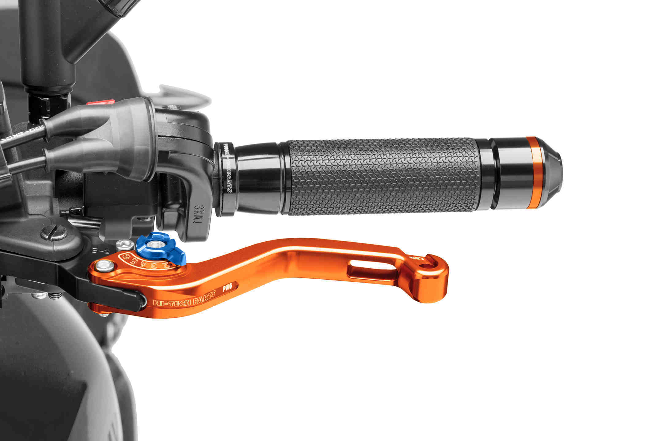 Puig Unfoldable Clutch Lever 16'C/Orange Selector C/Blu