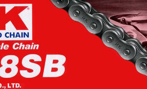 RK 428HSB Ketju Musta +CL (Jousil.)