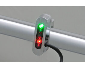 Daytona Alpha merkkivalopaneeli Kromi