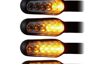 Daytona D-light Stellar Sequential led vilkut, musta