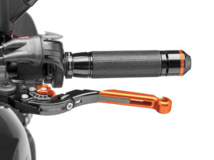 Puig Clutch Lever 16'C/Black Ext.C/Orange Select.C/Oran