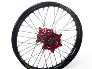 Haan wheel CRF150 07- 16-1,85 RED HUB/BLACK RIM