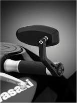 Hyper Bar End Peilipari Musta