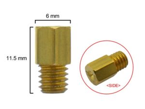 Pääsuutin, # 100 , Kuuskantti, Yhteensopiva: Mikuni