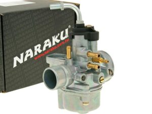 Naraku Kaasutin, 17,5mm, Ilman sähköryyppy, Minarelli Vaaka / Peugeot Vaaka