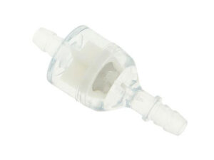 Poltoainesuodatin, Ø 7mm , Fast Flow II, Valkoinen