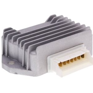 Jännitteensäädin, 1-riv. 8-liit., Piaggio- / Gilera- / Aprilia-skootterit (Piag)