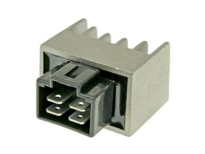 Jännitteensäädin, 2-riv. 4-liit., Aprilia Morini / Honda 2-T / Peugeot 2-T