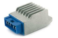 Jännitteensäädin, 1-riv. 5-liit., Derbi Senda 00-04 / Gilera RCR,SMT 03-05