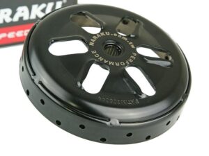 Naraku Kytkinkello R-Vent, Ø 107mm, Aprilia / Piaggio / Peugeot / Kiina-sko. 4-T