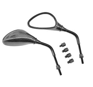 TNT Peili, MAC 3, Carbon-kuvio, Pari, M8 oikea (M8 vas./M10 oik./M10 vas.)