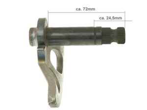 Käynnistyspolkimen aksila, 72mm, CPI- / Keeway-skootterit 2-T