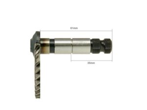 Käynnistyspolkimen aksila, 61mm/35mm, Kiina-skootterit 4-T 50cc / Peugeot 4-T /