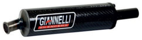 Giannelli Äänenvaimennin, yleismalli Ø20 mm, Hiilikuitu