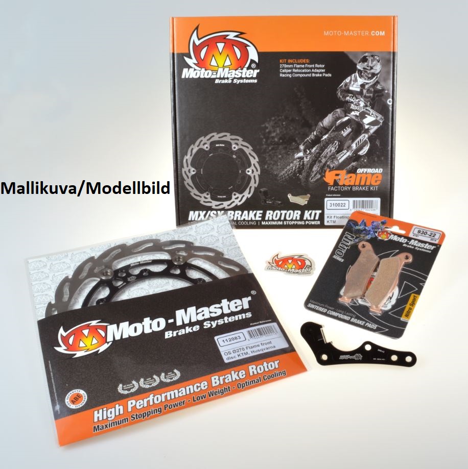 Moto-Master Kit Floating 270 Offroad BMW (levy-adapteri-jarrupalat)