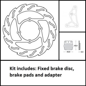 Moto-Master Kit Fixed  260 Offroad Honda (levy-adapteri-jarrupalat)