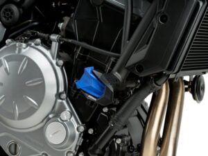 Puig Kit Rubbers For Frame Slider R19 C/Blue