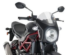 Puig Semifairing Matt Black Suzuki Sv650 16'- C/Smoke