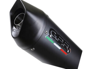 GPR Suzuki Gsx-R 600 2004/05 EC-Approv. bolt-on silencer catalized Furore Nero