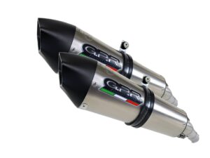 GPR Aprilia Tuono R 1000 Factory 2006/10 Pair EC-Approv. slip-on exhaust Gpe Ann