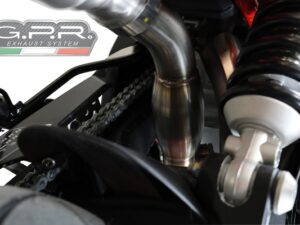 GPR Aprilia Dorsoduro 750 2008/16 Decat pipe manifold Decatalizzatore