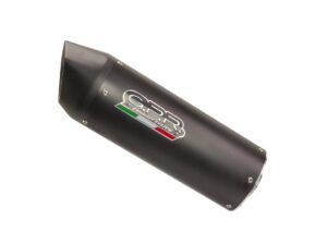 GPR Suzuki Gsx-R 750 2004/05 EC-Approv. bolt-on silencer catalized Furore Nero