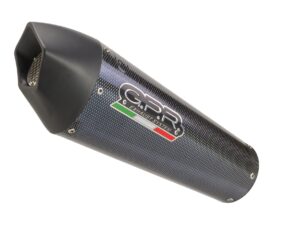 GPR Aprilia Dorsoduro 1200 2011/16 Pair of EC-Approv. slip-on exhaust catalized