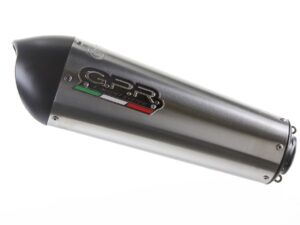 GPR Suzuki Gsx-R 600 2004/05 EC-Approv. bolt-on silencer catalized Gpe Ann. Tita