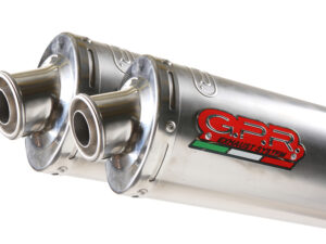 GPR Triumph Speed Triple 1050 2005/10 Pair EC-Approv. slip-on exhaust catalized
