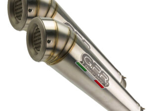 GPR Ducati Streetfighter 848 2011/14 Pair EC-Approv. slip-on exhaust Powercone E
