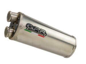 GPR Bmw G 310 R 2017/20 e4 EC-Approv. full line exhaust catalized Dual Inox