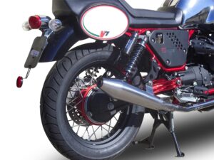 GPR Moto Guzzi Nevada 750 2008/14 Pair EC-Approv. slip-on exhaust Vintacone
