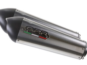 GPR Kawasaki Zx-10R 2006/07 Pair of EC-Approv. bolt-on silencers Gpe Ann. Titaiu