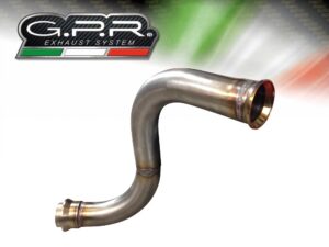 GPR Ktm Rc 125 2017/20 e4 Decat pipe manifold Decatalizzatore