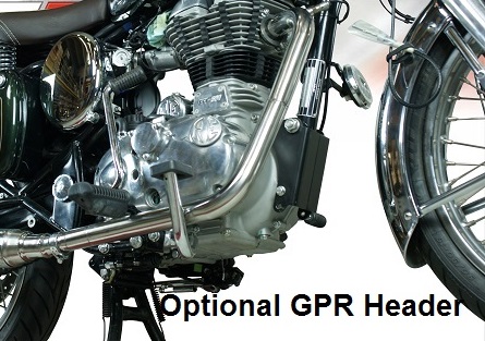 GPR Royal Enfield Classic / Bullet Efi 500 2009/16 Decat pipe manifold Decataliz