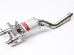 GPR Yamaha Fz6 600-Fazer S1-S2 2004/13 Ghost EC-Approv. slip-on exhaust Allumini