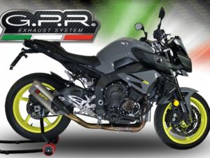 GPR Yamaha Mt-10 / Fj-10 2016/20 e4 Decat pipe manifold Decatalizzatore