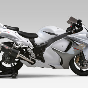 Yoshimura Slip-On Suzuki GSX1300 08- Hepta Force SMS/BLACK MAGIC EEC
