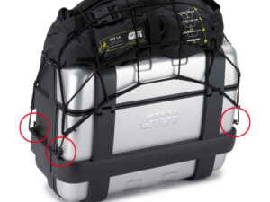 Givi Four rings kit for T10N elastic net anchor