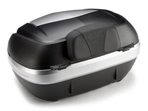 Givi Selkänoja V47 mustaa nahkaa Givin logolla