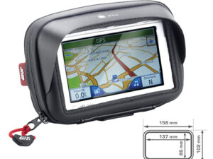 Givi älypuhelin/GPS tasku Iphone 6 ohjaustanko kiinnityksellä