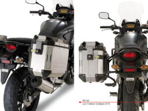 Givi putkisivutelineet Trekker Outback CB 500 X (13)