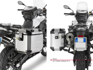 Givi putkisivutelineet Trekker Outback BMW F650GS/F700GS/F800GS (08-13)