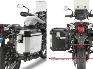 Givi putkisivutelineet Trekker Outback Triumph Tiger 800/800XC (11-13)