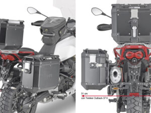 GIVI RAPID RELEASE SIDE CASE HOLDER