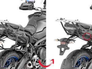 Givi putkisivutelineet Rapid release Tracer 900/GT (18-19)
