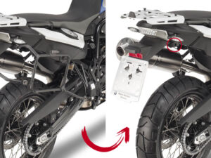 Givi Rapid release tubular side-case holder for MONOKEY® cases BMW